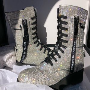 Dolls Kill billionaire bling boot size 9